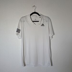 Adidas Men's White Polo Shirt